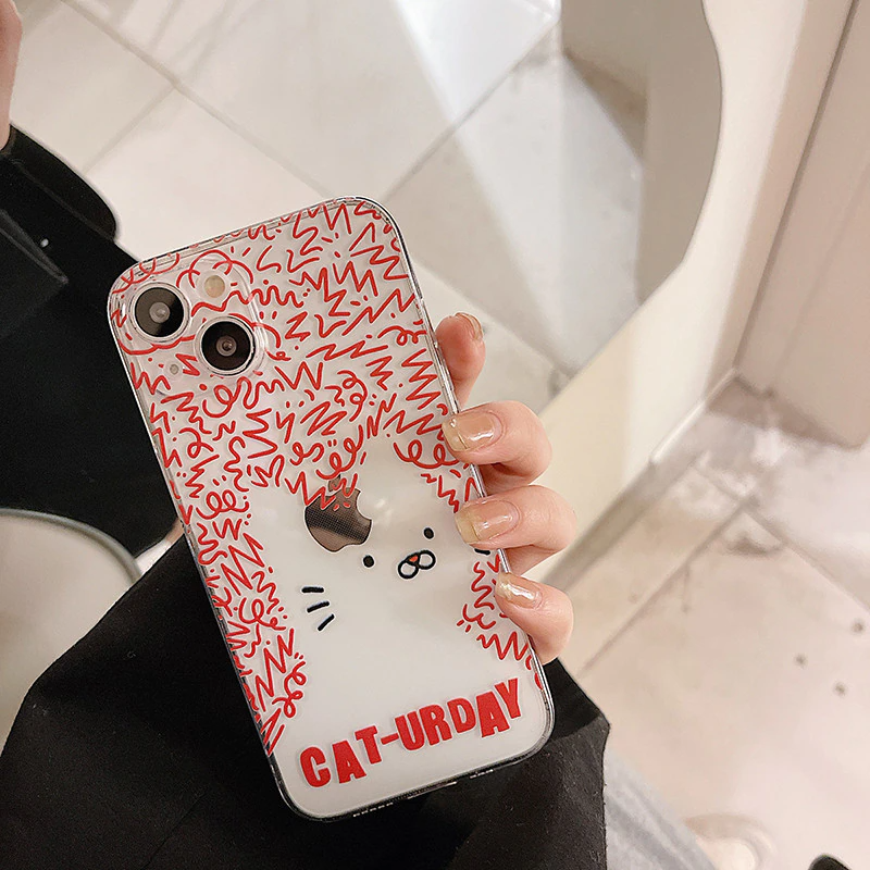 Caturday iPhone Case