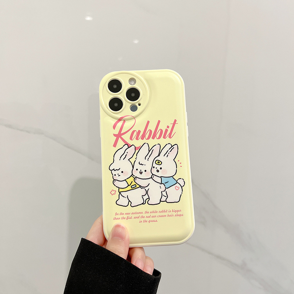 Retro Bunnies iPhone Case