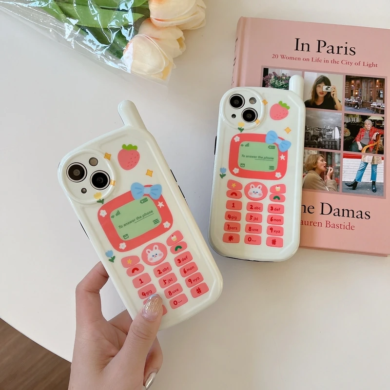 Pastel Pink Vintage Style Phone iPhone Case