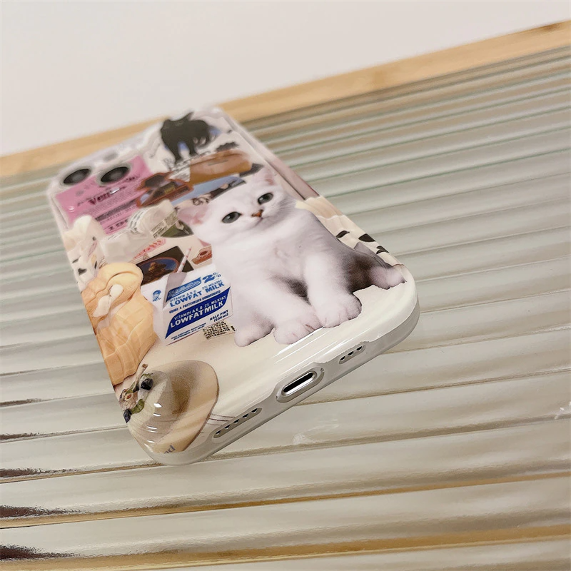 Cat Collage iPhone Case