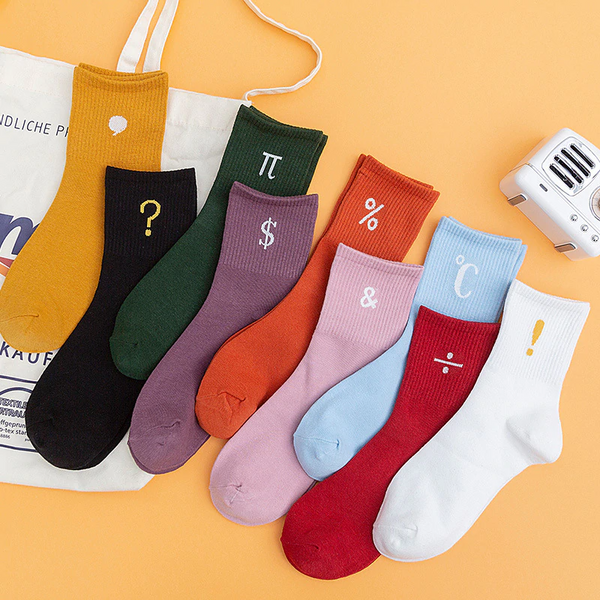 Too Cool for School Socks (9 Colours)