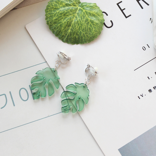 Leaf Earrings (2 Versions)