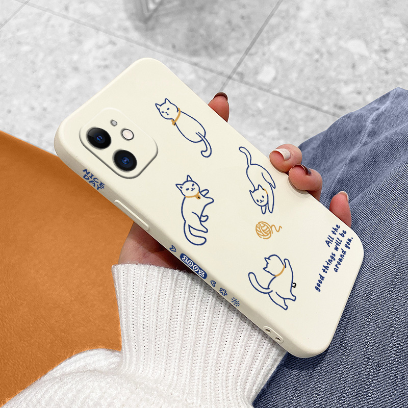 Playful Kittens and Ducklings iPhone Case (2 Designs)