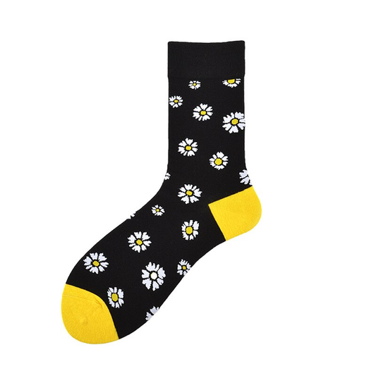 Sunny Daisy Socks - Ice Cream Cake