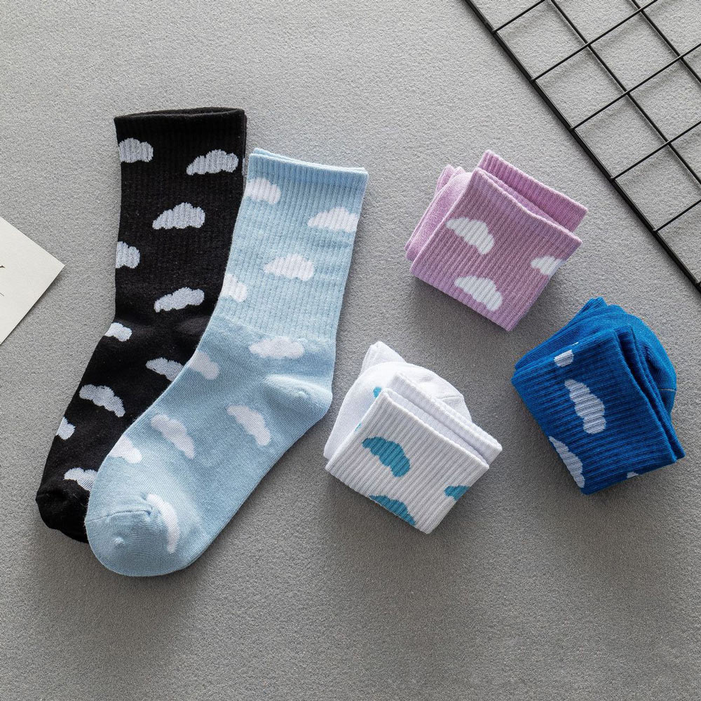 Cloud Ankle Socks (5 Colours)