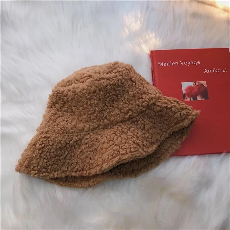 Fuzzy Bucket Hat (7 Colours)