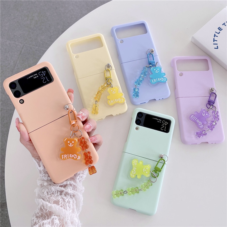 Pastel Gummi Bear Galaxy Z Flip Phone Case (6 Colours)