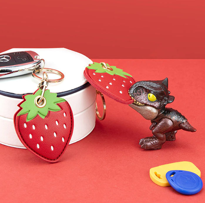 Snack Keychain with AirTag Pouch (3 Designs)