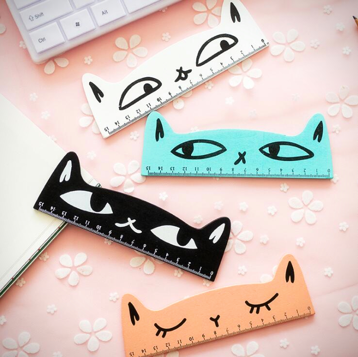 Pet Ruler Designs Candy Colour Kitty Cat Ruler (4 Designs) – Ice Cream Cake