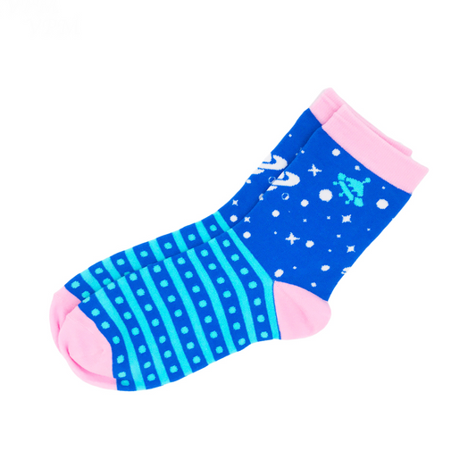 Pastel Space Socks - Ice Cream Cake