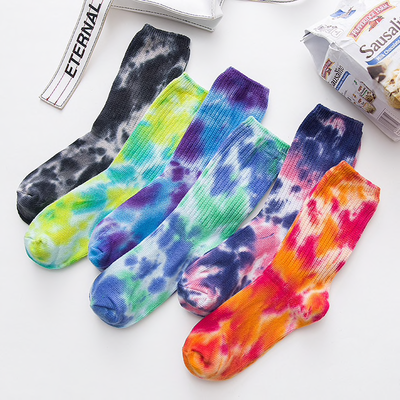 Tie Dye Socks (6 Colours) - Ice Cream Cake